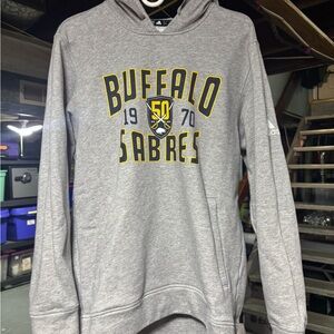 Adidas Gray Buffalo Sabres Sweater